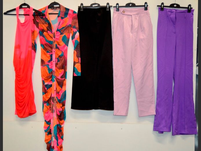 DRESSES, SMART PANTS & A BLACK SKIRT [Various sizes]