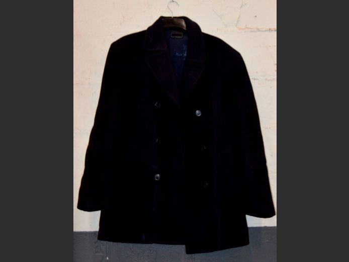 BLAKES NAVY BLUE WOOL & CASHMERE JACKET