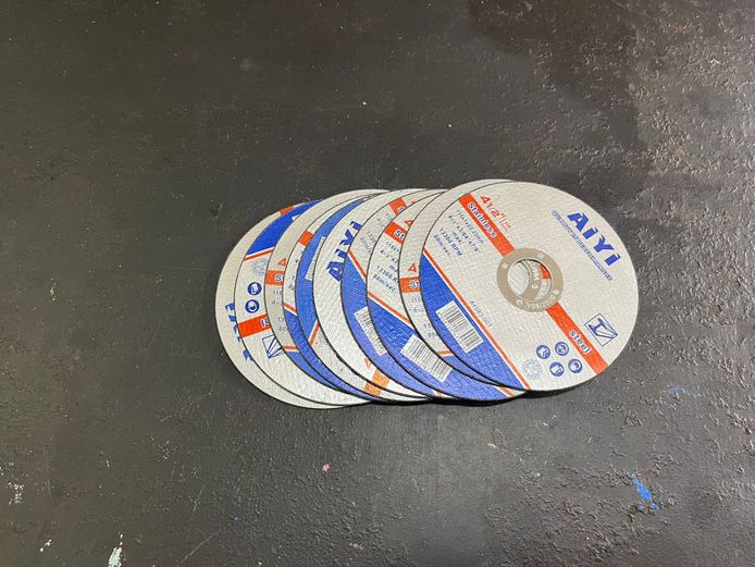 Steel cutting disc 10 pieces x1