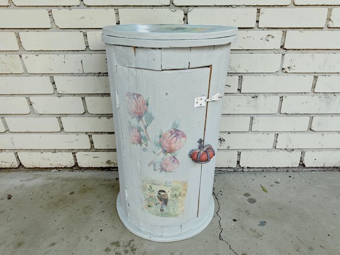 Reclaimed & Repurposed Wooden Storage Cabinet