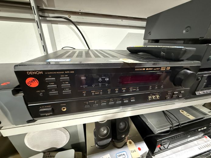 Denon AV Surround Sound receiver + Remote 