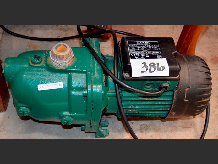 DAB ELECTRIC WATER PUMP [Switches on, untested further]