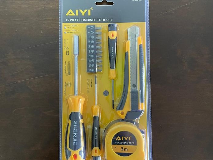 15 Piece tool set