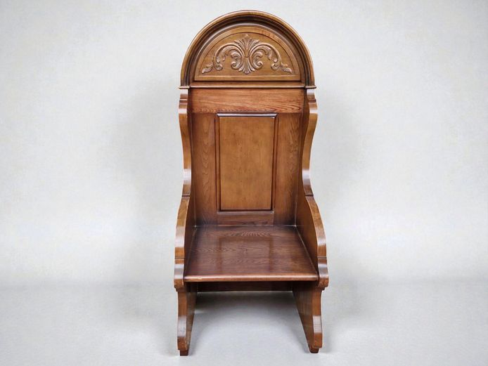 Early 20th Century Gothic Revival Hall Chair