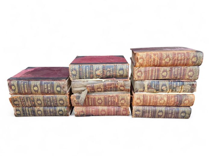 1902 10th Edition Encyclopedia Britannica Volumes