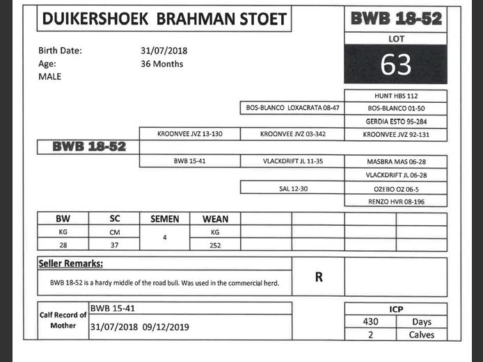 BWB 18-52