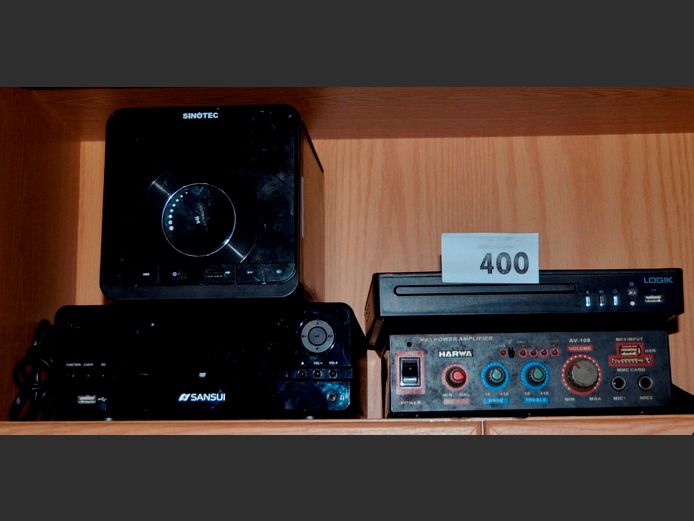 HARWA AMP & VARIOUS DVD PLAYERS [Untested]
