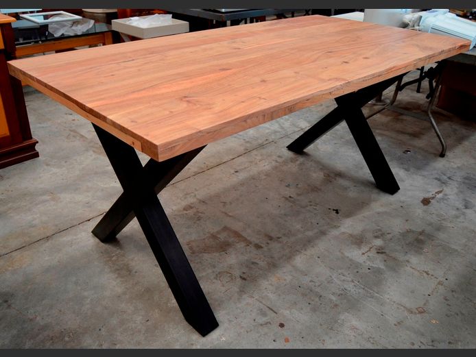 BODHI ACACIA WOOD DINING TABLE, 180 x 90 x 78cm