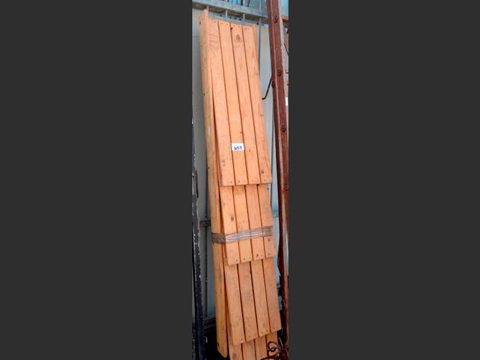 PINE 4-TIER SHELF, 90 x 30 x 177cm [Incomplete]