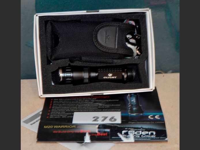 M20 WARRIOR TORCH [Untested, battery cover needed]