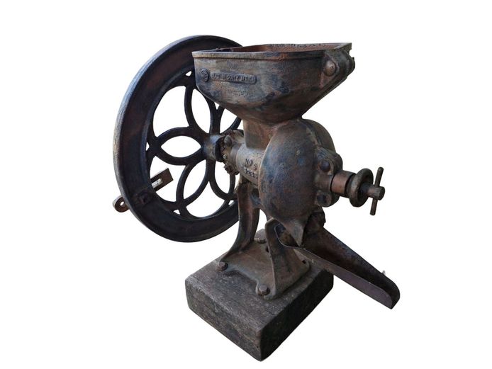 Antique Bentall & Co. Corn Mill No. 3 Cast Iron