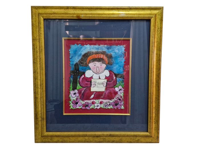 Textured Multimedia Stylized Illustration