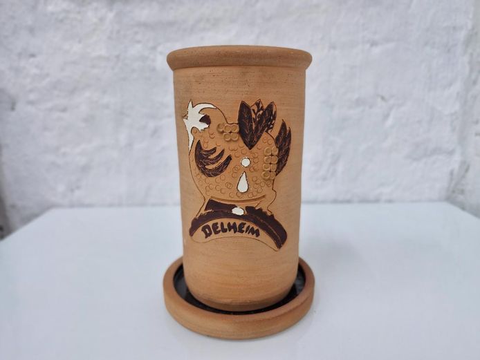 Delheim Stellenbosch Terracotta Wine Cooler with Coaster