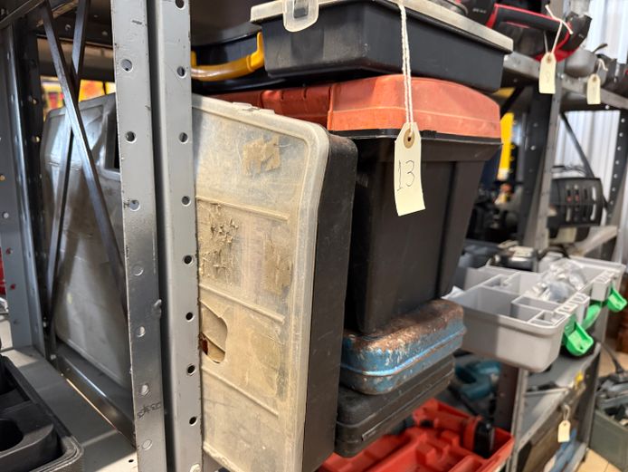 Lot of 5 tool boxes/cases