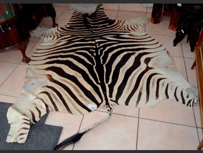 ZEBRA HIDE, 235 x 155cm