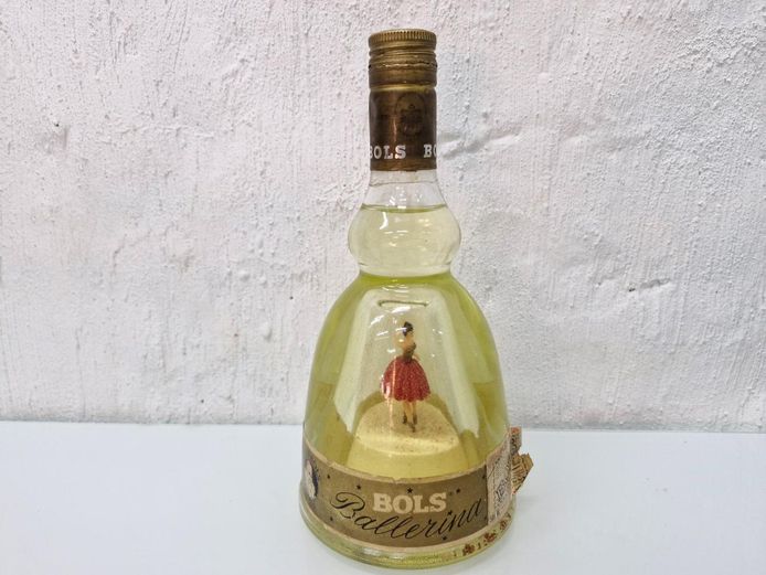 Vintage Bols Ballerina Musical Liqueur Bottle - "Le Bleu Danube"