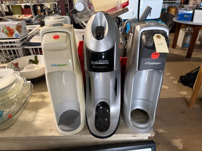 Lot of Soda Streams 