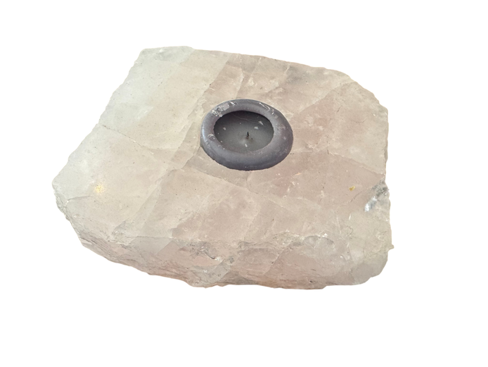 Natural Stone Tealight Candle Holder