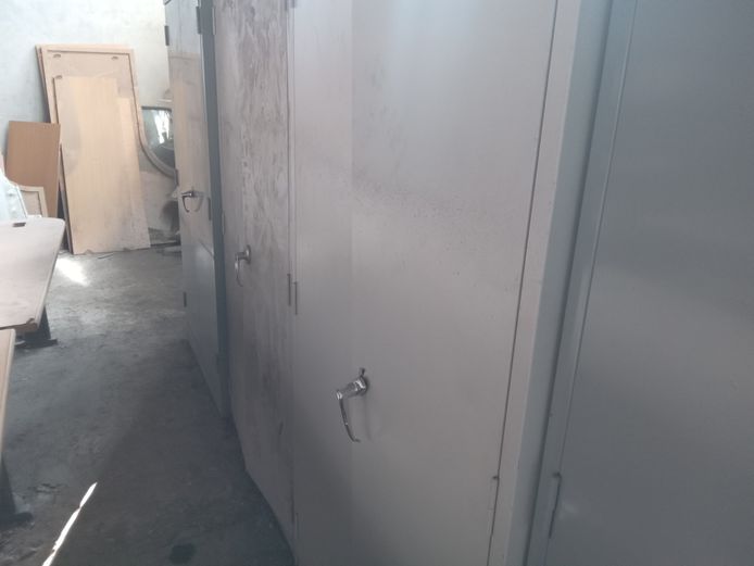 2-door steel cabinet