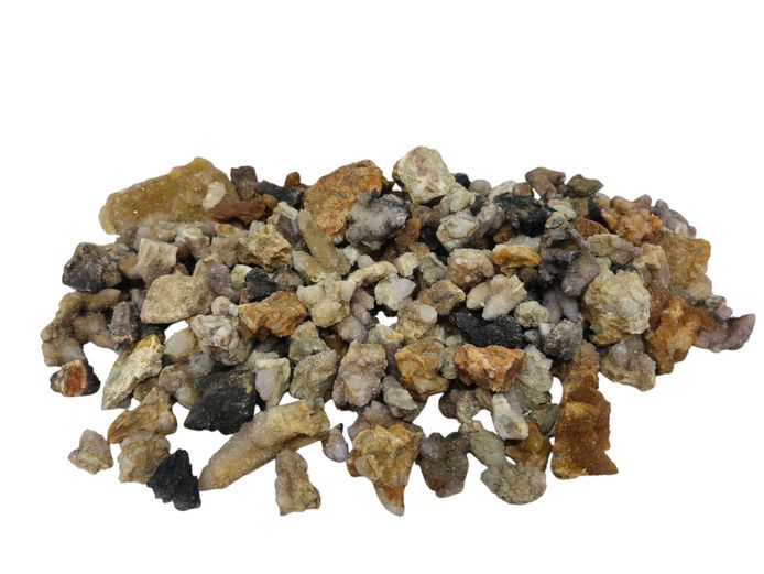 Natural Quartz & Amethyst Mineral Specimen Lot