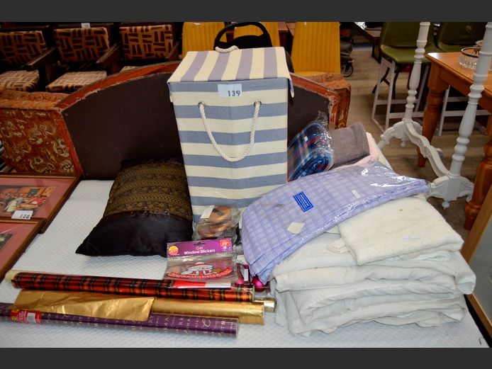 DUVET INNER, LAUNDRY BASKET, PICNIC BLANKET, etc