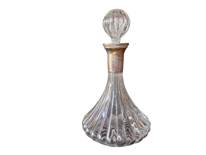 Mid-Century Italian Crystal Decanter