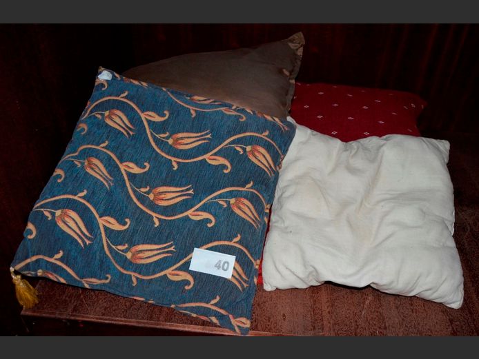 LOT: 4 x SCATTER CUSHIONS
