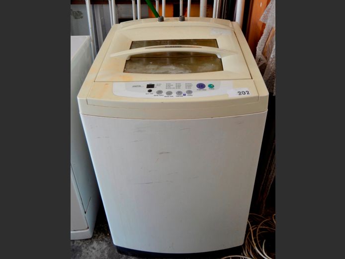 SAMSUNG 10kg TOP LOADING WASHING MACHINE [Switches on, untested further]