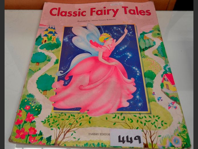 CLASSIC FAIRY TALE BOOK, 49.5 x 39cm