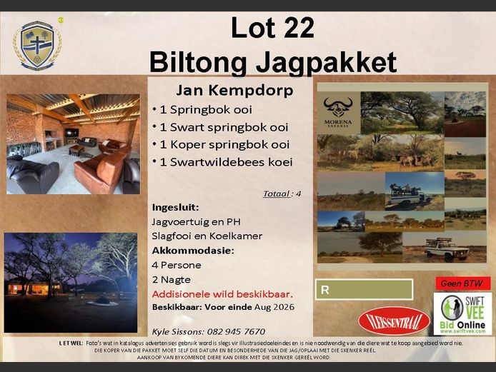 Biltong Jagpakket
