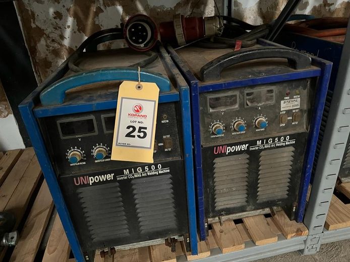 2 x Welding machines