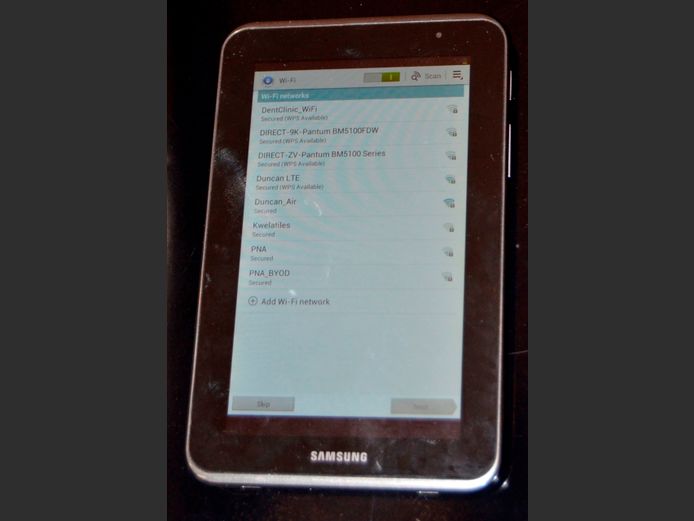 SAMSUNG GALAXY WI-FI TAB [GT-P3110] [Switches on, no charger]