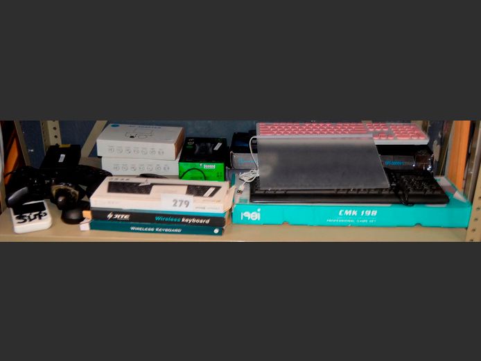 VARIOUS KEYBOARDS & MOUSES & LAPTOP CHARGERS [Untested]