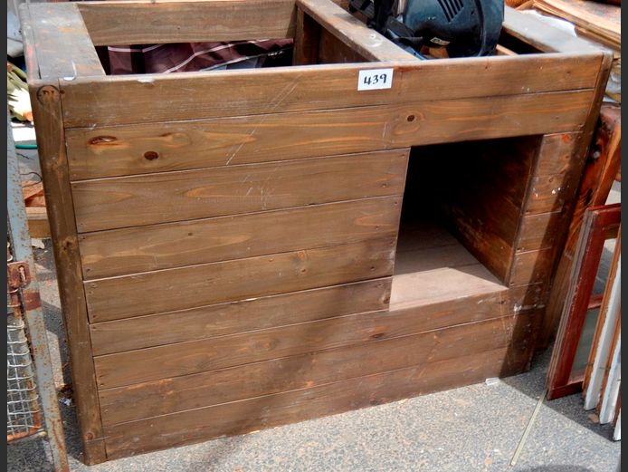 DARKWOOD CABINET [No top]