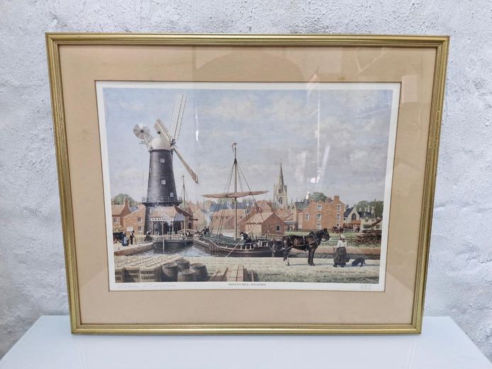 Limited Edition Print: "Money’s Mill, Sleaford" by Robin Wheeldon (747/950)