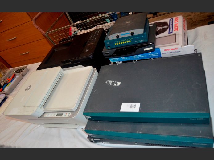 LOT: HP PRINTERS & NETWORK SWITCHES [Switch on, untested further]