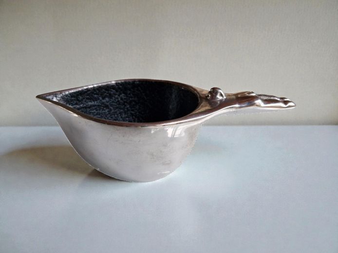 Carrol Boyes Cast Aluminum "Man" Gravy Boat