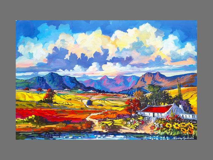 Solly Manthata (1200mm x 800mm) + FREE FRAME