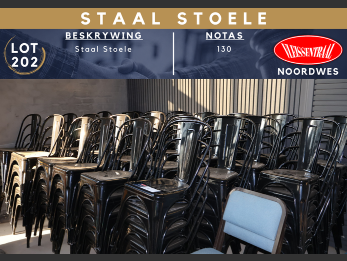 STAAL STOELE x130