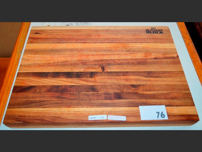 MY BUTCHERS BLOCK CHOPPING BOARD, 50 x 35 x 5cm