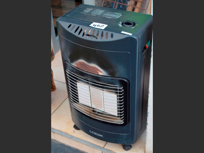 LOGIK GAS HEATER [Untested, No cylinder, rusty]