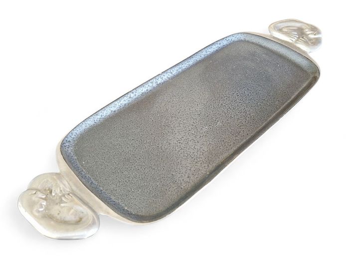 Carrol Boyes "At Ease" Cetrepiece Canoe Tray