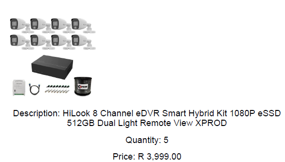 GOLD PALLET OF BRAND NEW STOCK TOTAL RETAIL VALUE: R 70,289.00