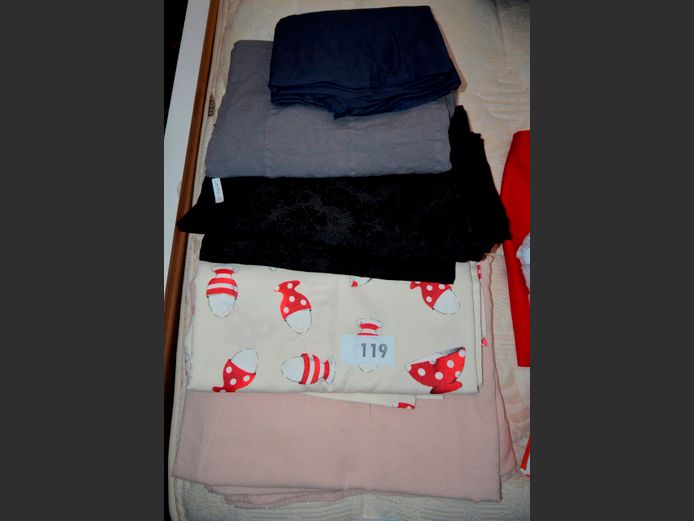 LOT OF 5: TABLECLOTHS