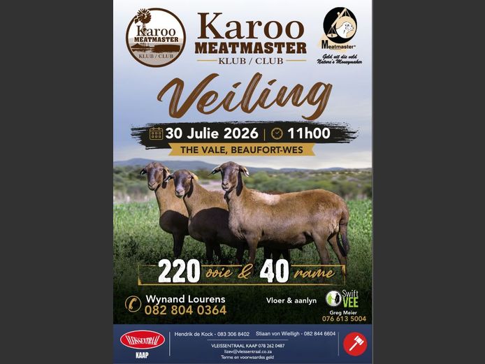KAROO MEATMASTER KLUB VEILING