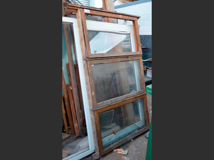 MERANTI WINDOW FRAME, 174 x 99cm
