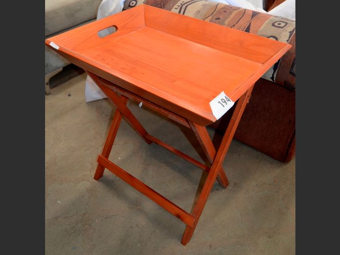 PINE BUTLER'S TRAY, 60 x 45 x 64cm