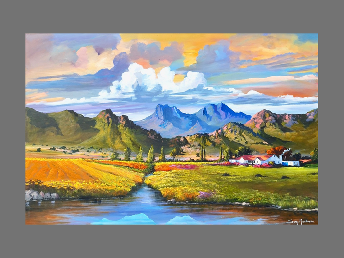 Solly Manthata - (1200mm x 800mm)