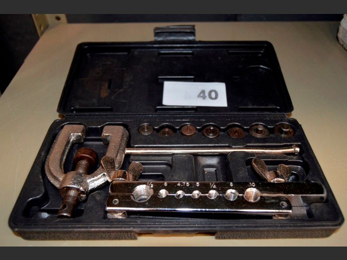 DOUBLE FLARING TOOL KIT IN CASE, 25 x 13cm