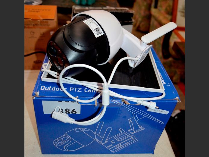 WI-FI SOLAR POWERED CAMERA [Untested]